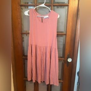 Urban Outfitters Dusty Rose Dress